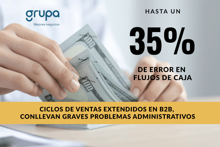 Ciclos de venta extendidos en Flujos de Caja